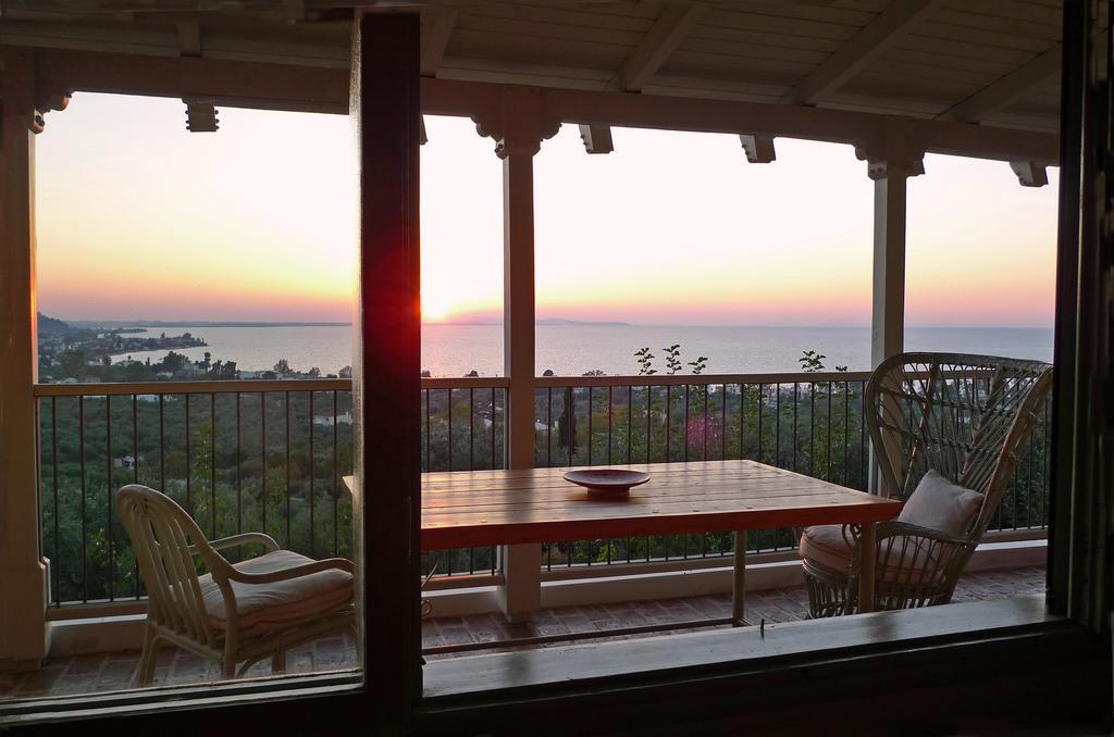 Monodhéndrion Sea View Villa With 4 Bedrooms - Grecorama מראה חיצוני תמונה