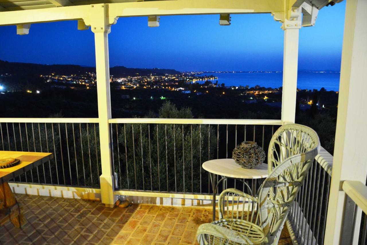 Monodhéndrion Sea View Villa With 4 Bedrooms - Grecorama מראה חיצוני תמונה